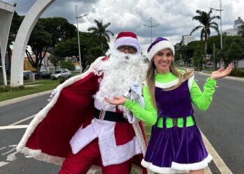 Papai Noel participará das edições de dezembro da Feira Noturna de Americana