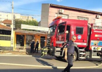 Quatro crianças e um cachorro são resgatados após incêndio em Americana