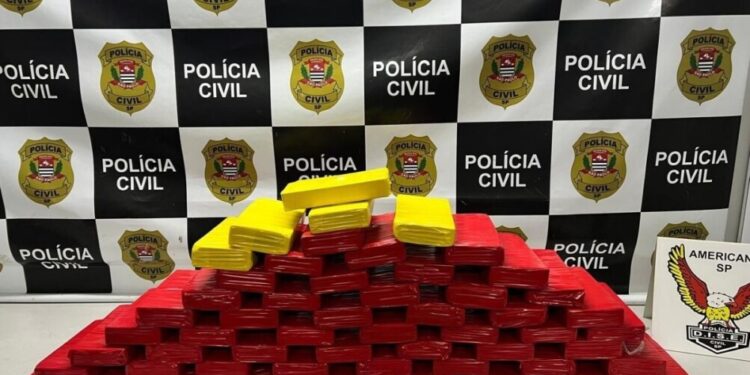 DISE de Americana apreende carga de cocaína avaliada em R$ 1,7 milhão