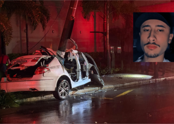 Jovem de 23 anos morre após colisão contra poste em acidente em Americana