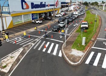 Semáforos ficam inoperantes em cruzamentos importantes entre Americana e Santa Bárbara