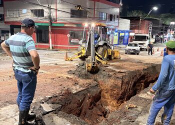 Obras emergenciais interditam trecho da Rua Fernando de Camargo no Centro de Americana