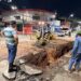 Obras emergenciais interditam trecho da Rua Fernando de Camargo no Centro de Americana