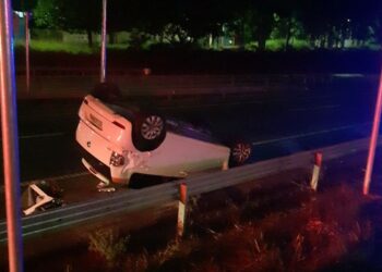 Motorista embriagado é preso após capotar carro na SP-304 em Americana; grávida e criança ficam feridas