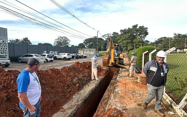 Obra em rede de água pode provocar interrupções no abastecimento em bairros da Praia Azul, em Americana