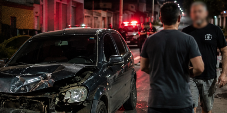 Motorista embriagado com CNH vencida provoca colisão, foge e é alcançado por vítima em Santa Bárbara d’Oeste