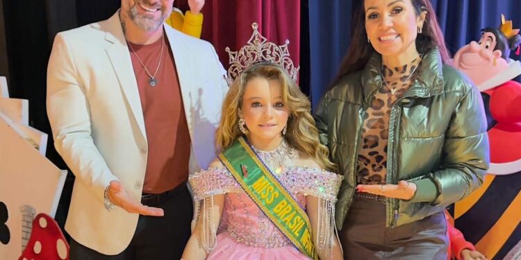 Americanense, Lis Maria, conquista o título de Miss Brasil Infantil 2026 e representará o país em concurso internacional