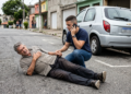 Homem fica ferido após ser atropelado por veículo na Vila Sartori, em Santa Bárbara d’Oeste