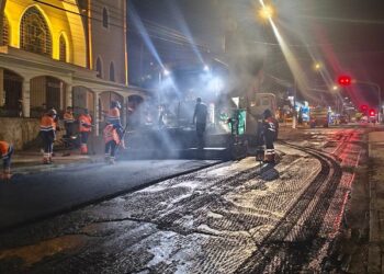 Asfalto Novo avança em Americana com recapeamento da Avenida Paschoal Ardito
