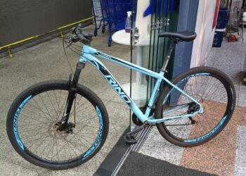 Guarda Municipal prende homem após furto de bicicleta em estacionamento de supermercado em Santa Bárbara
