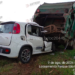 Motorista morre após Fiat Uno bater na traseira de caminhão de lixo na Rodovia Anhanguera, em Campinas