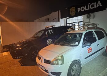 Falsos técnicos? Dupla com uniforme e carro da Vivo é presa por furto de cabos em Santa Bárbara d’Oeste