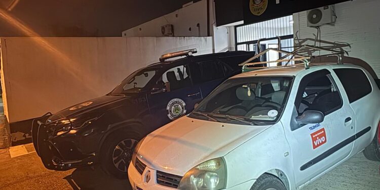 Falsos técnicos? Dupla com uniforme e carro da Vivo é presa por furto de cabos em Santa Bárbara d’Oeste