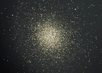 Observatório de Americana registra imagem de Ômega Centauri, o maior aglomerado de estrelas do céu