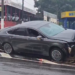 Motorista fica ferido após bater carro contra muro de viaduto no Centro de Americana